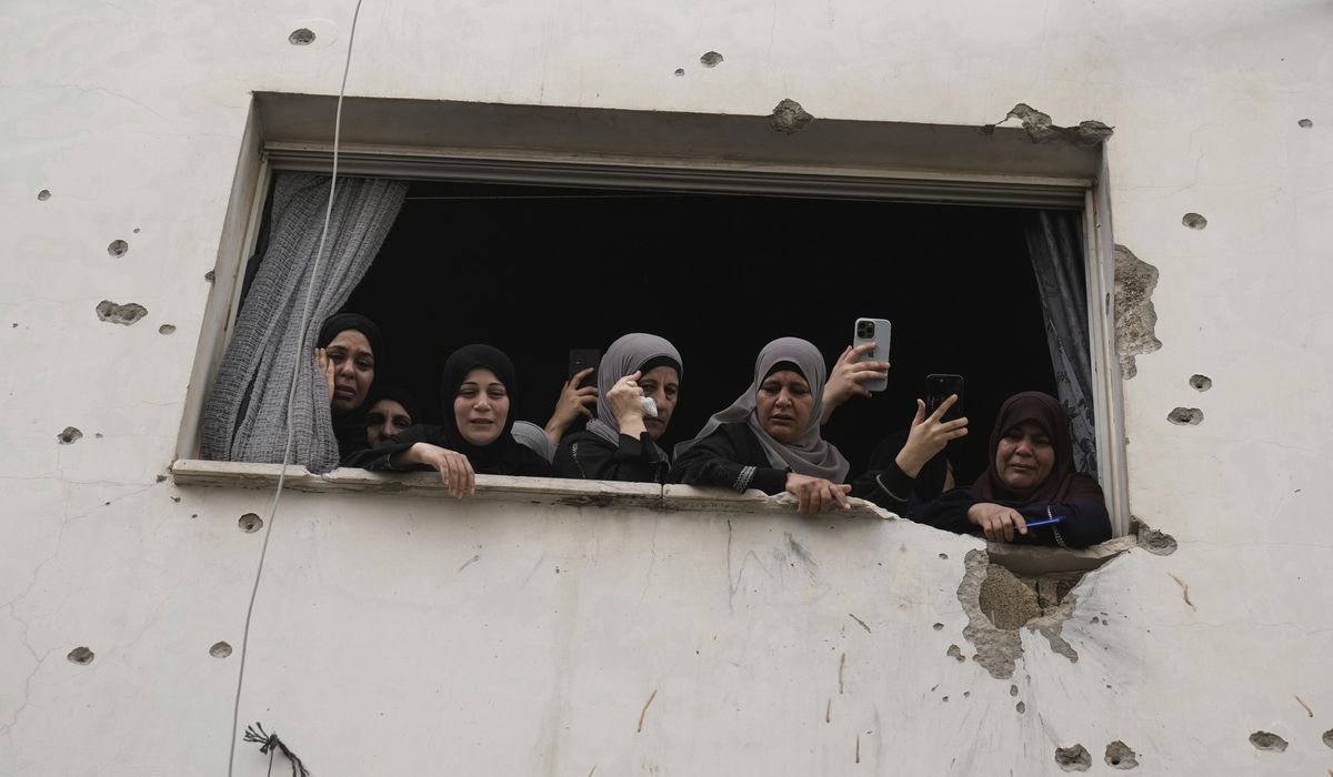 NextImg:Israeli forces appear to withdraw from a West Bank camp after a major military operation