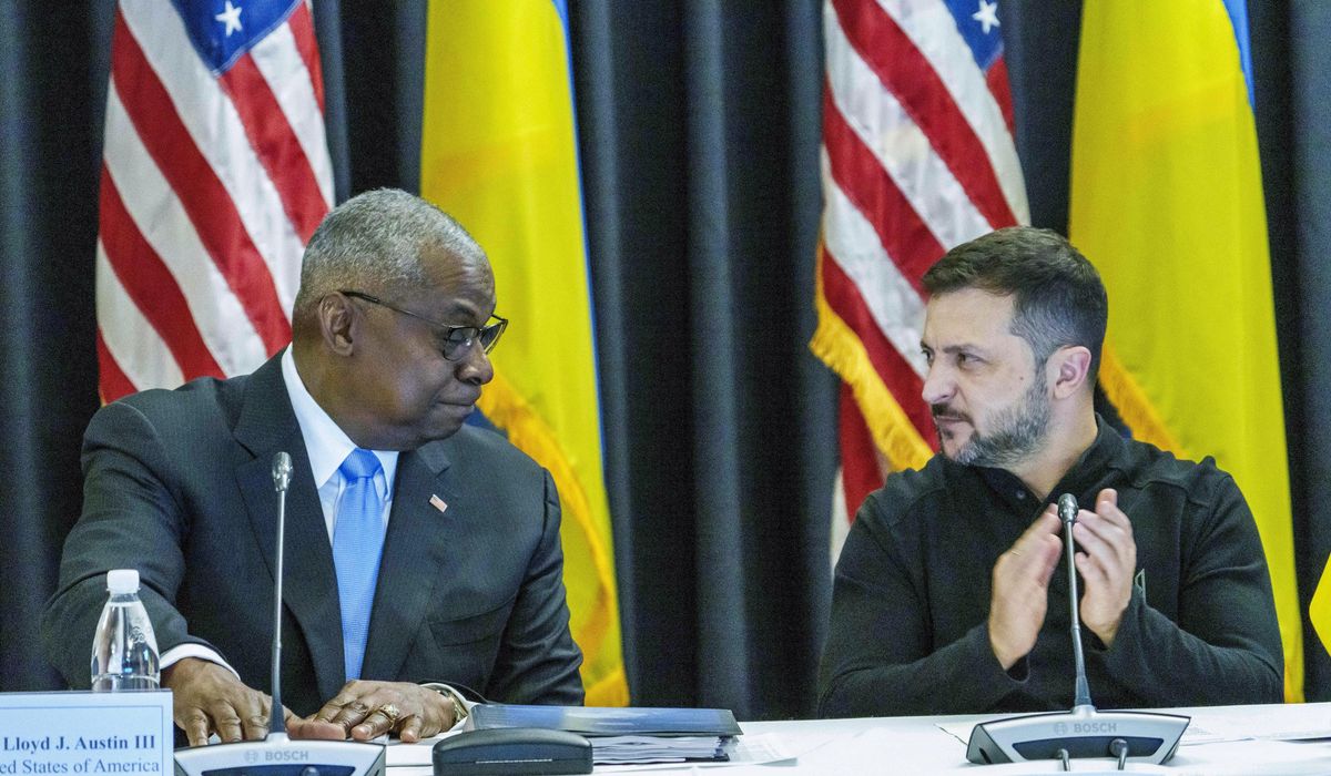 NextImg:Zelenskyy meets top military leaders in Germany as the U.S. announces additional aid for Ukraine