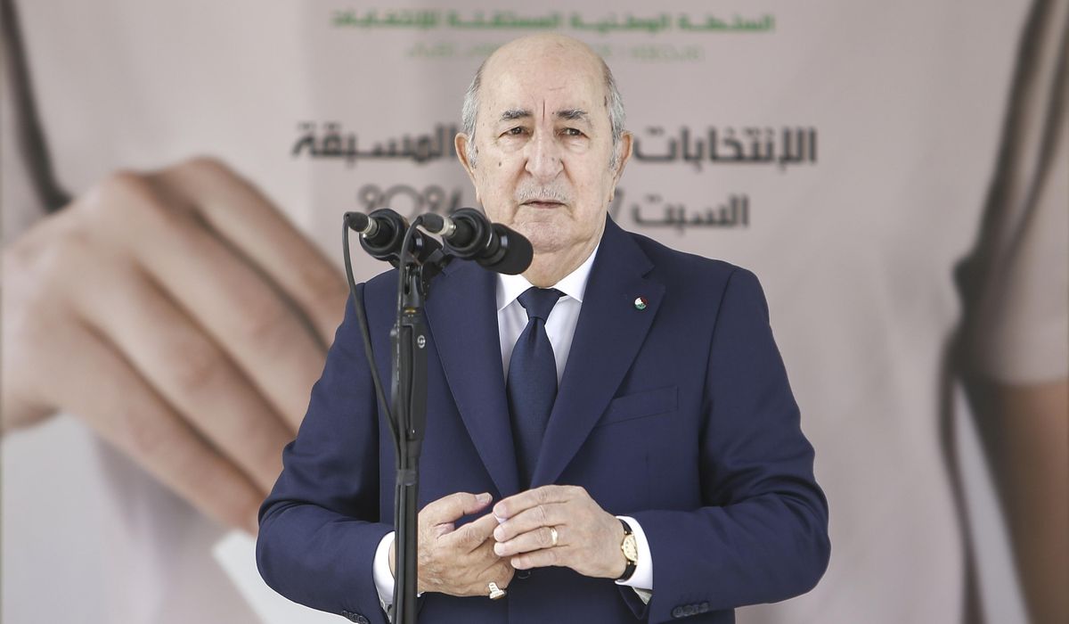 NextImg:President Abdelmadjid Tebboune is elected to serve second term in gas-rich Algeria
