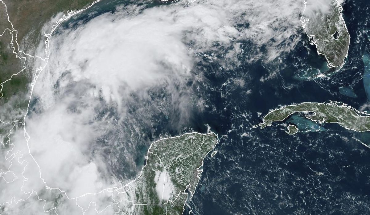 NextImg:Tropical system set to drench parts of Gulf Coast, could strengthen, forecasters say