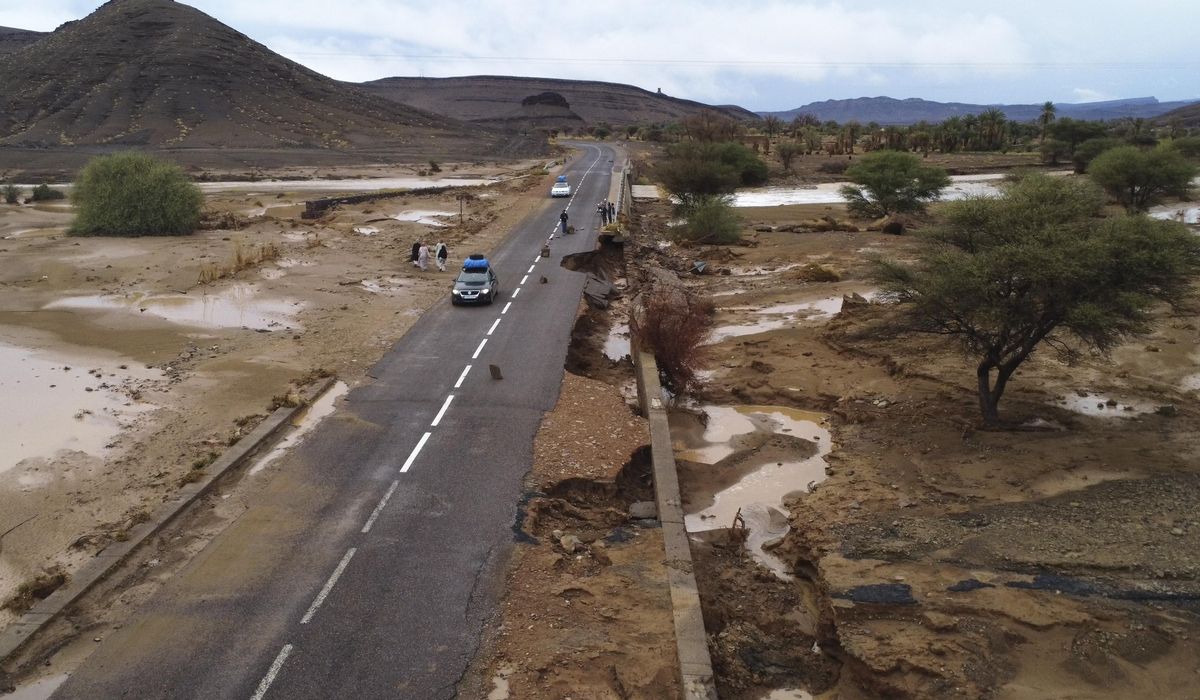 NextImg:Flooding kills more than a dozen people in Morocco and Algeria