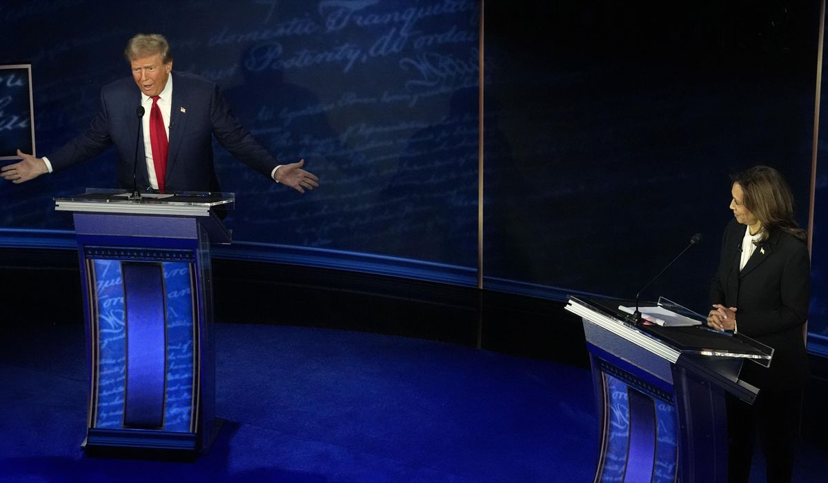 NextImg:WATCH: Trump and Harris square off in heated presidential debate