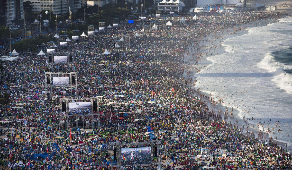 NextImg:Nearly half East Timor’s population saw Pope Francis. How does that compare with other papal Masses?