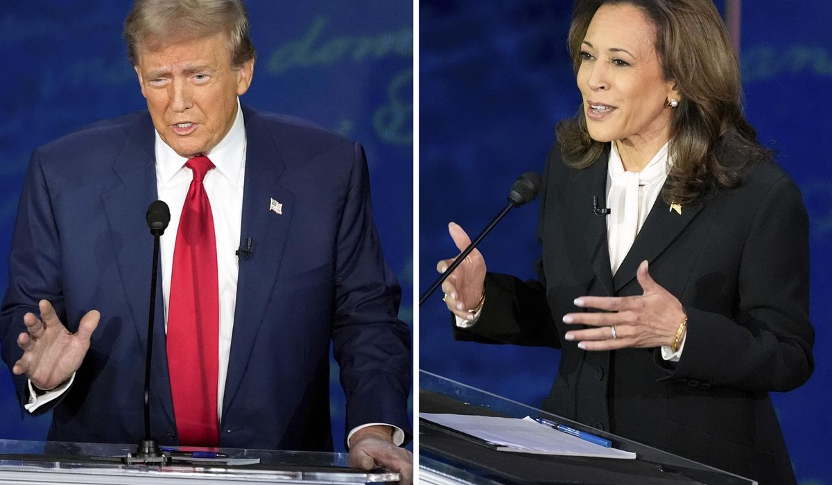 NextImg:Trump talks migrants eating pets, Harris ducks immigration question