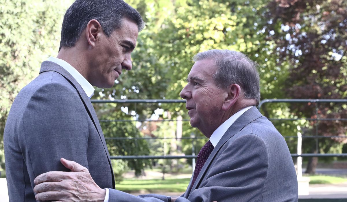 NextImg:Spanish prime minister meets with exiled Venezuelan opposition leader Gonzalez