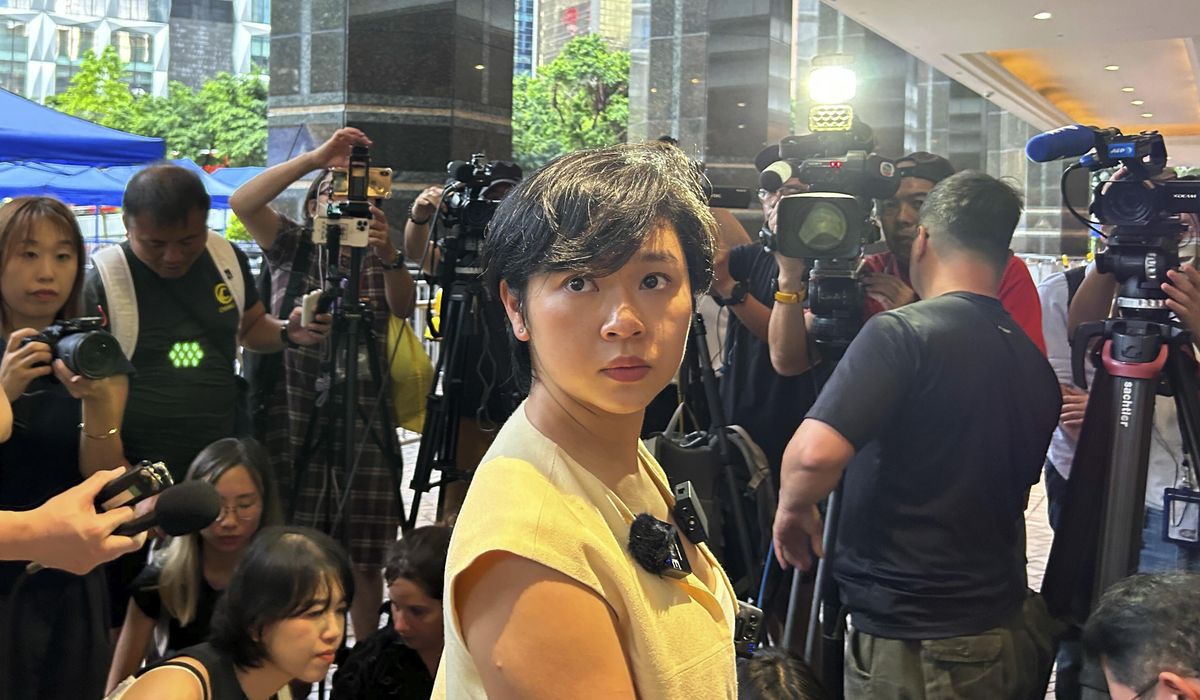 NextImg:Dozens of Hong Kong journalists and some of their families have been harassed, media group says