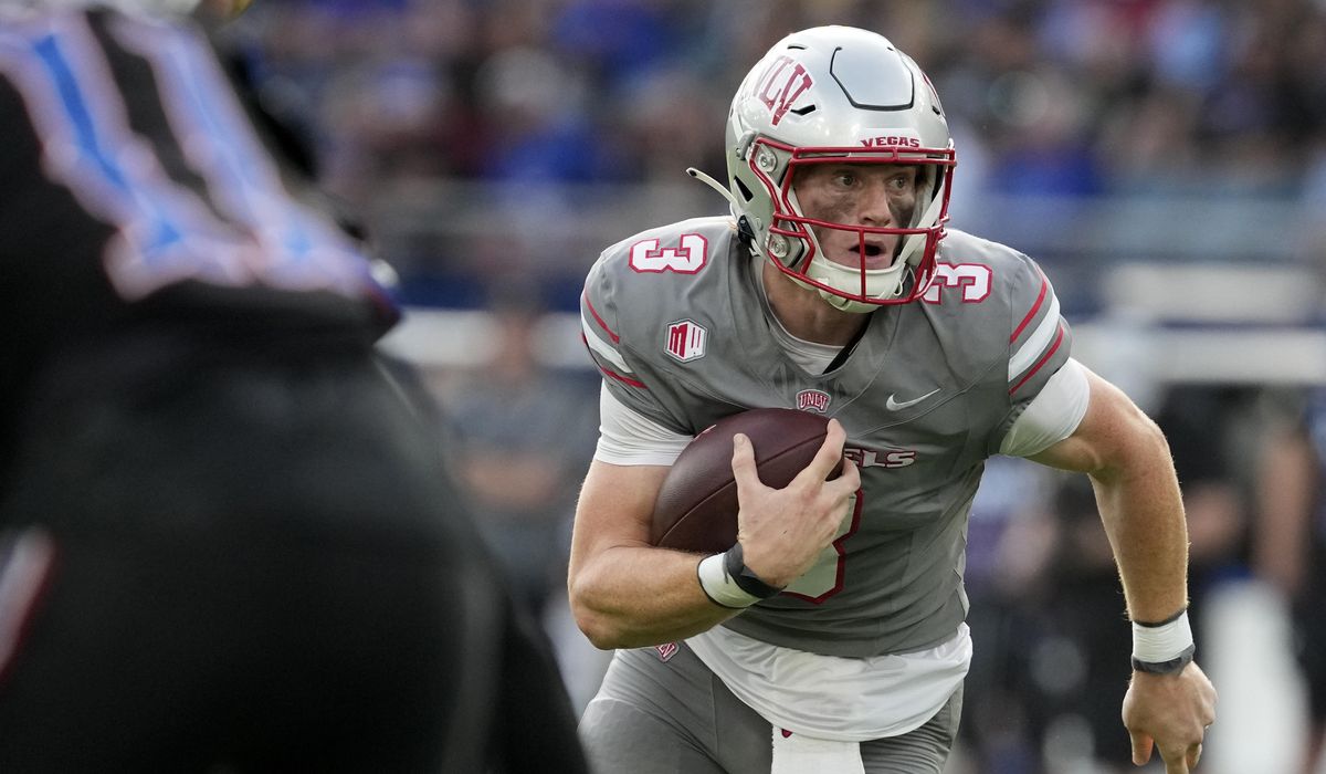 NextImg:UNLV QB to sit out season after agent says $100,000 promise for transfer has not been paid