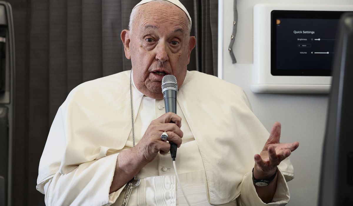 NextImg:87 and hobbled, Pope Francis goes off-script in Asia and reminds world he can still draw a crowd