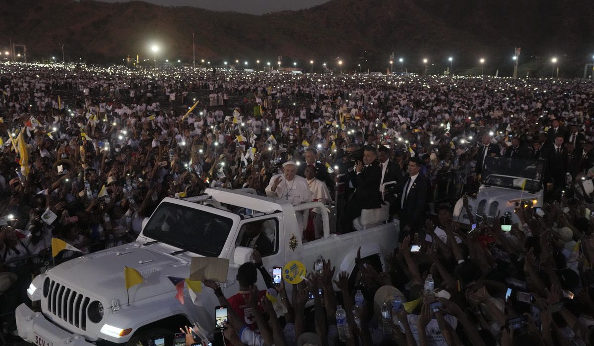 NextImg:Higher Ground: Pope’s gigantic Southeast Asia audience, Trump vs. Harris debate and more faith news