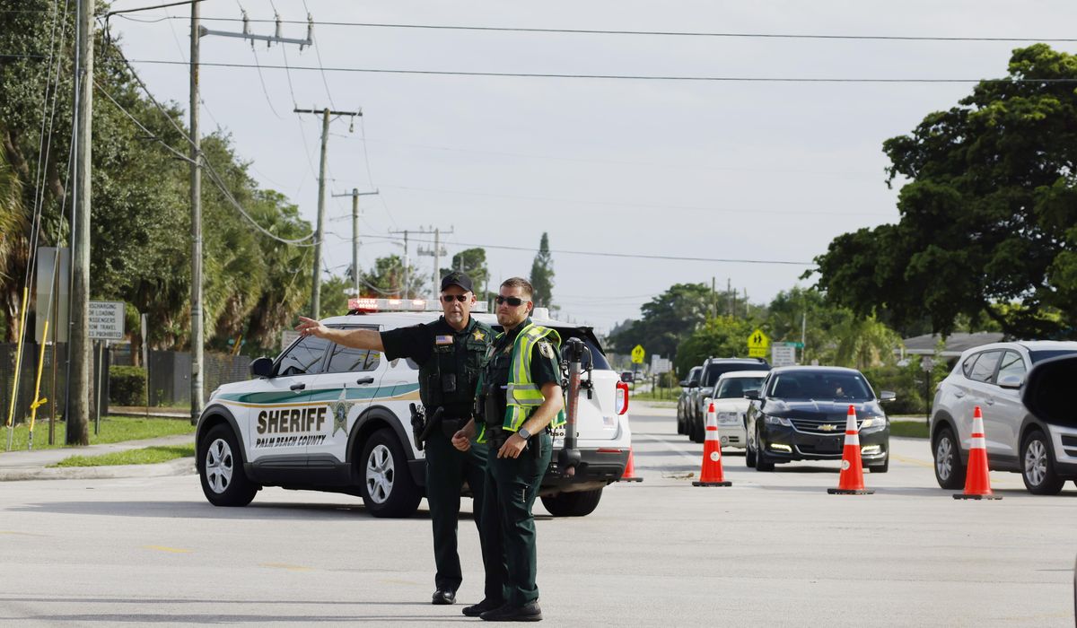 NextImg:Trump thanks law enforcement for ‘absolutely outstanding’ job after assassination attempt