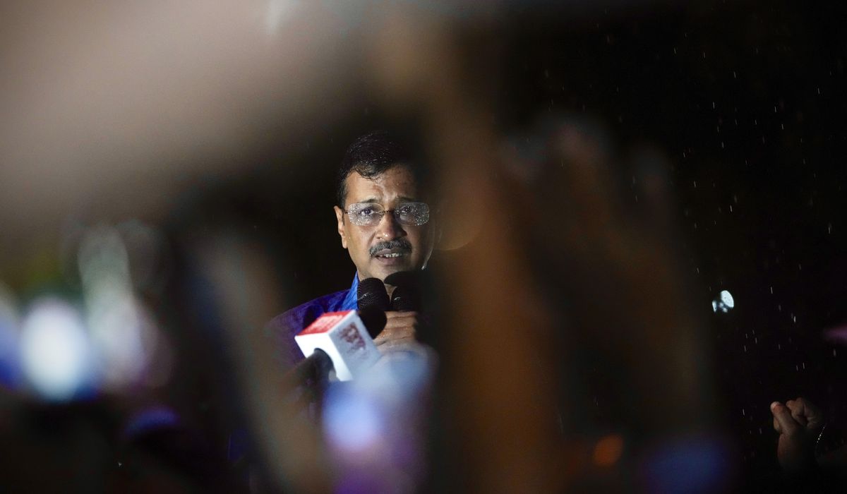 NextImg:New Delhi’s chief minister announces resignation two days after he was released on bail
