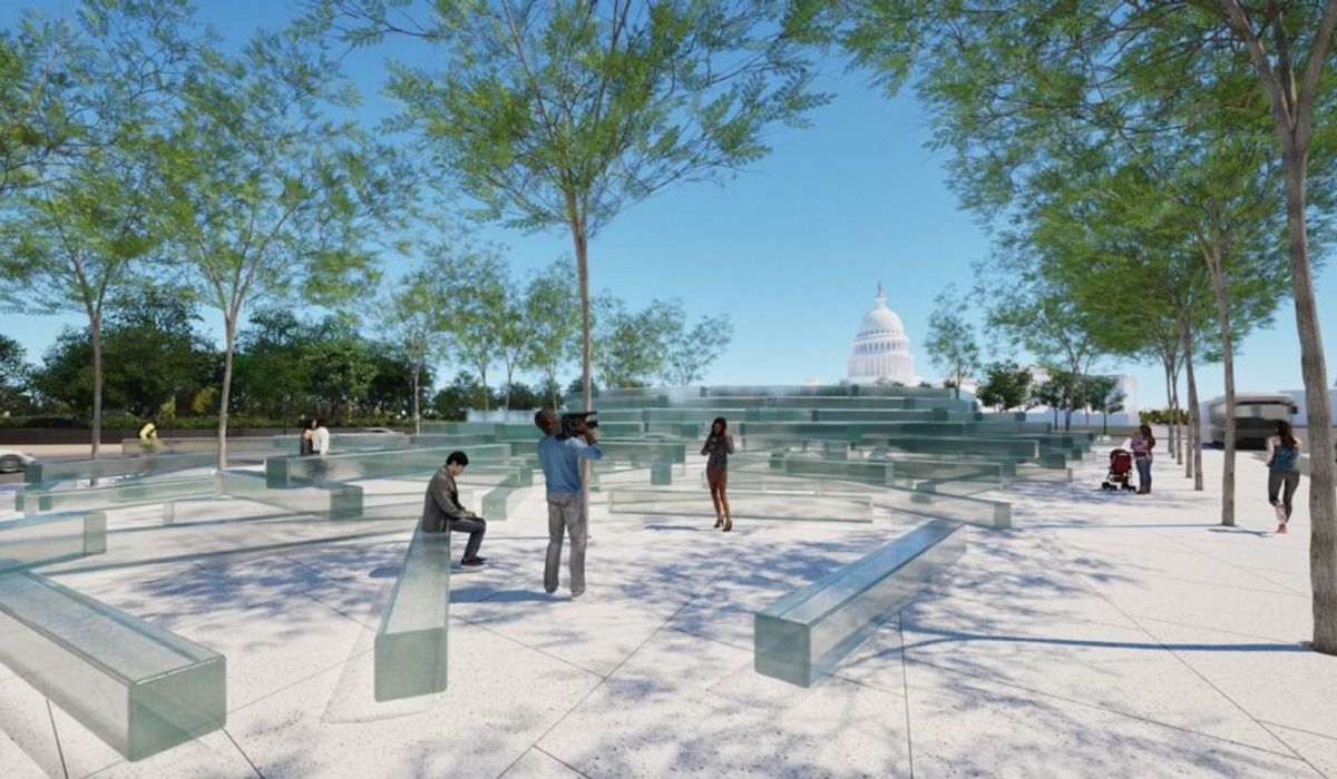 NextImg:First public images released for planned Fallen Journalists Memorial on the National Mall