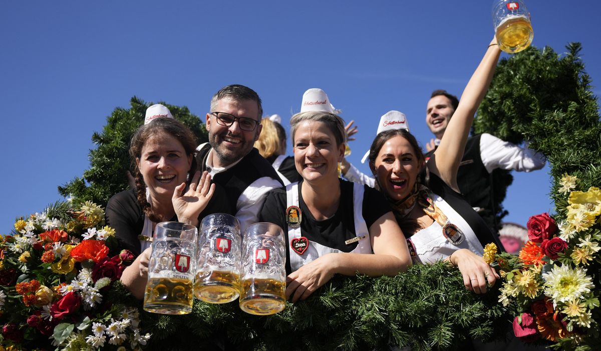 NextImg:Oktoberfest: Ceremonial keg-tapping in Munich opens world’s largest folk festival