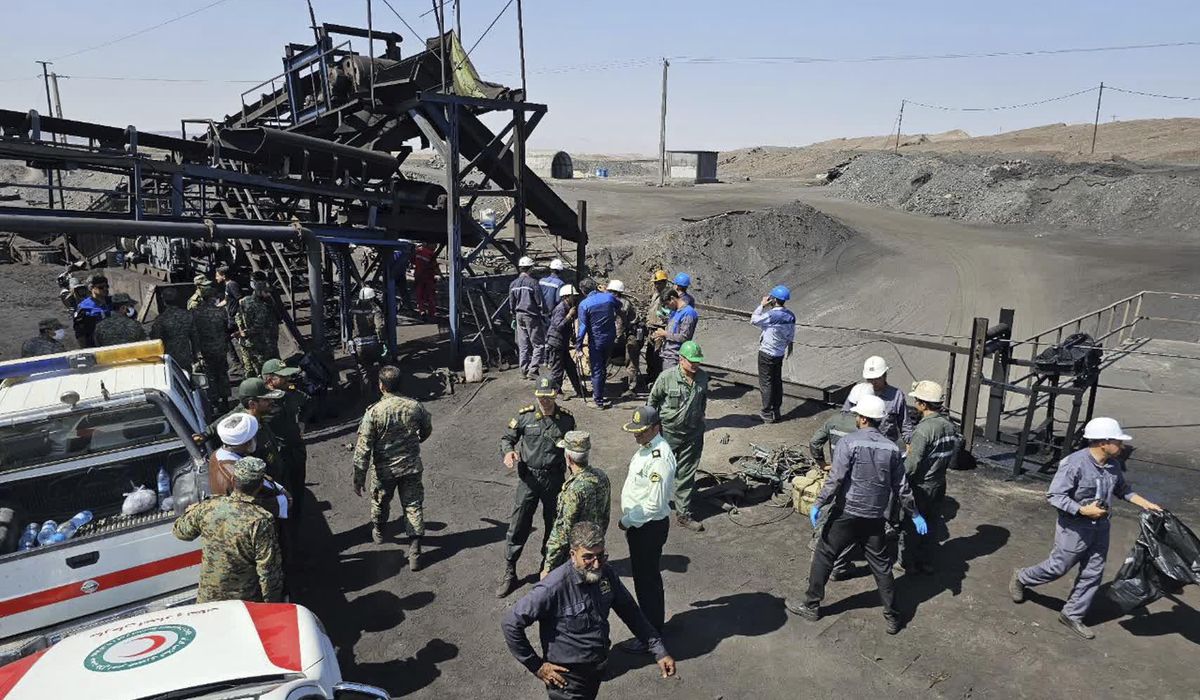 NextImg:An explosion at a coal mine in eastern Iran kills at least 34 workers