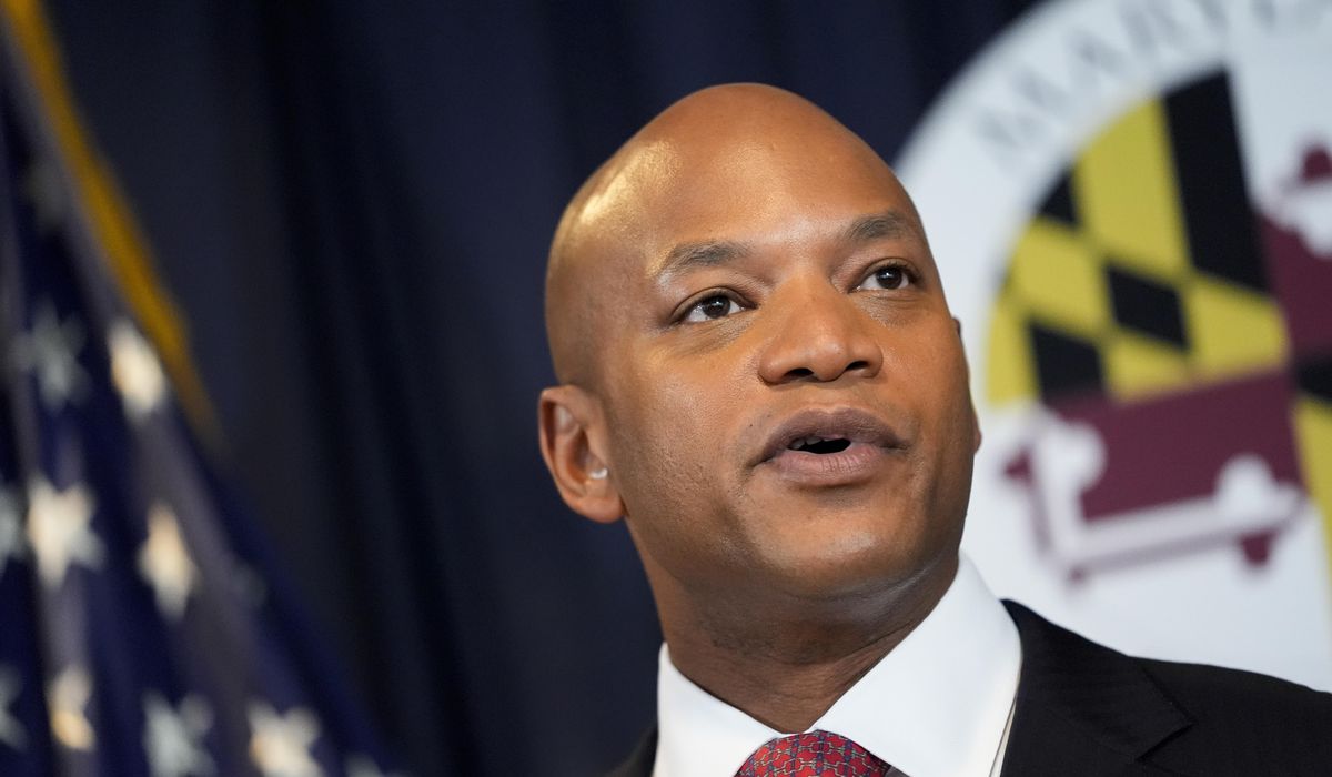NextImg:Wes Moore, Maryland governor, boosts Angela Alsobrooks for Senate at early voting