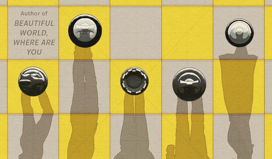 This cover image released by FSG shows "Intermezzo" by Sally Rooney. (FSG via AP)