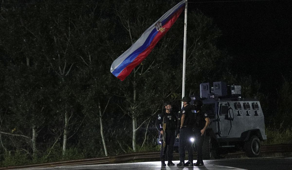 NextImg:Kosovo’s leader demands Serbia hand over gunmen who attacked police