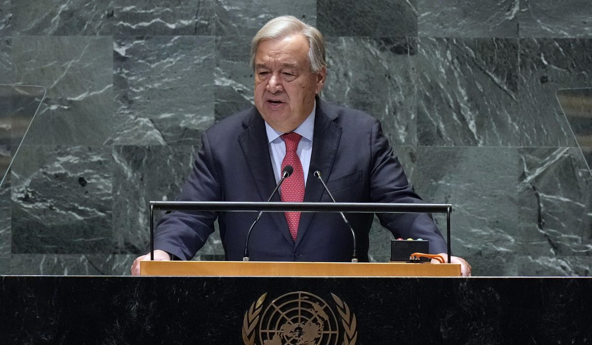 NextImg:Israel’s foreign minister says U.N. chief will not be allowed to enter the country