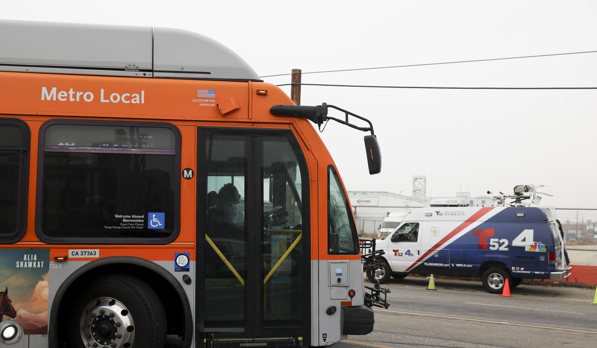 NextImg:Passenger gunned down during bus hijacking in Los Angeles, suspect arrested