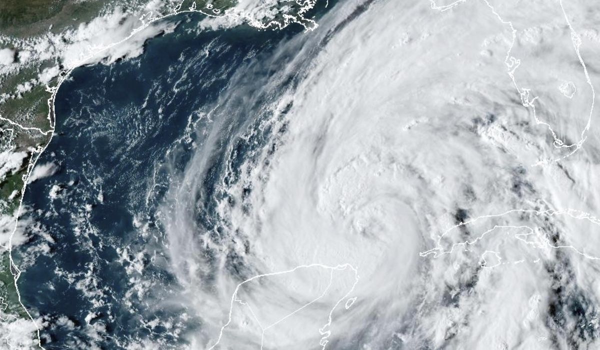 NextImg:Helene is upgraded to Category 2 hurricane as it barrels toward Florida
