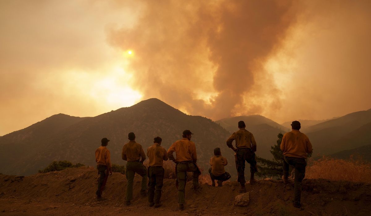 NextImg:Wildfires in California have burned 1 million acres so far this year. Heat wave poses more risk