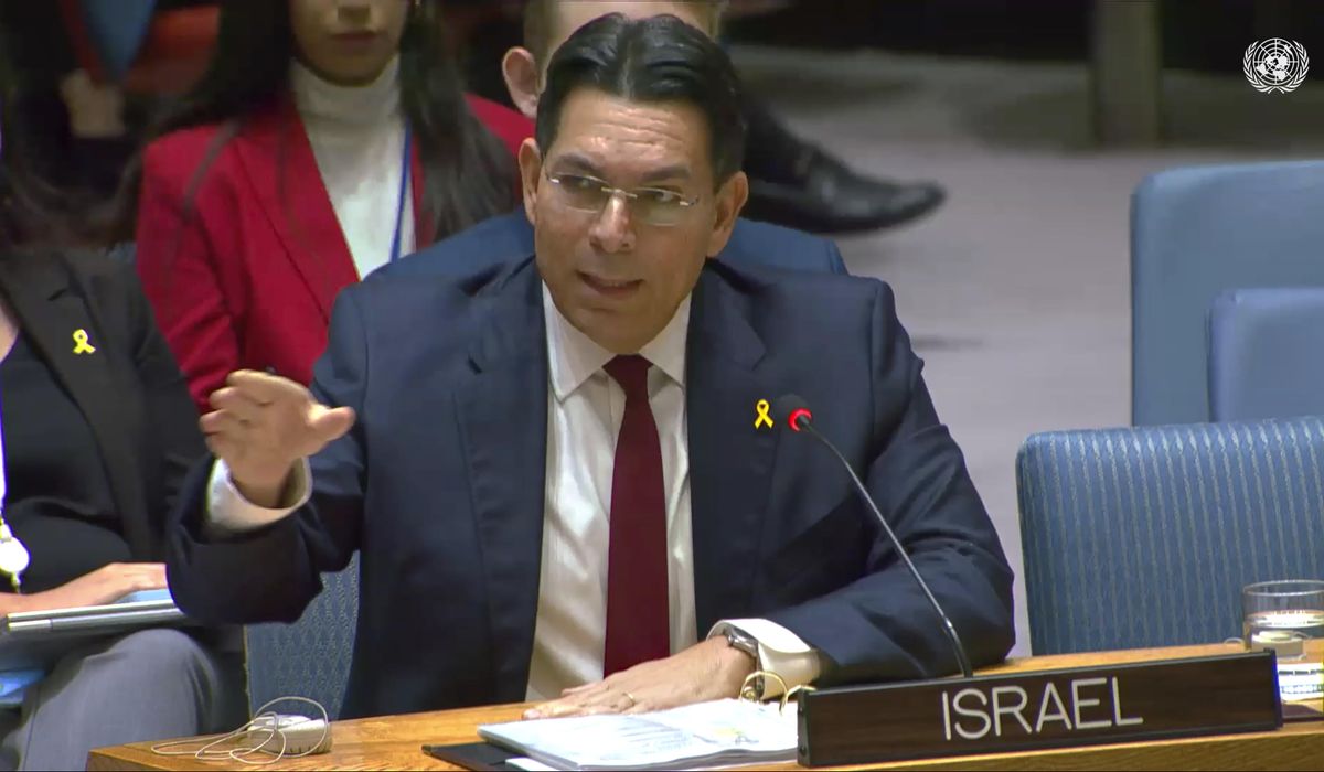 NextImg:Israel’s U.N. ambassador urges world body to stand by Israel
