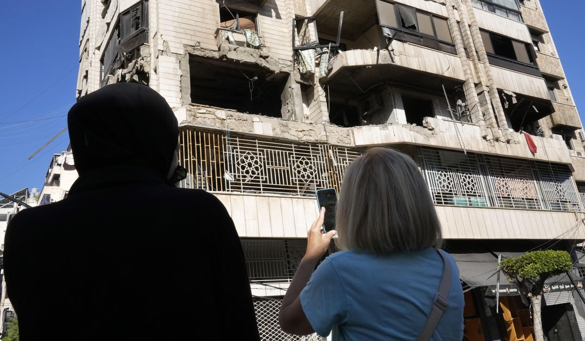 NextImg:Rare Israeli strike in central Beirut kills 7 as troops battle Hezbollah in southern Lebanon