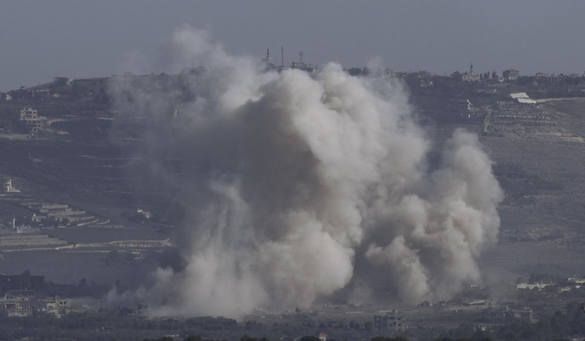 NextImg:Israel presses on in Lebanon as Hezbollah rocket barrages rain down