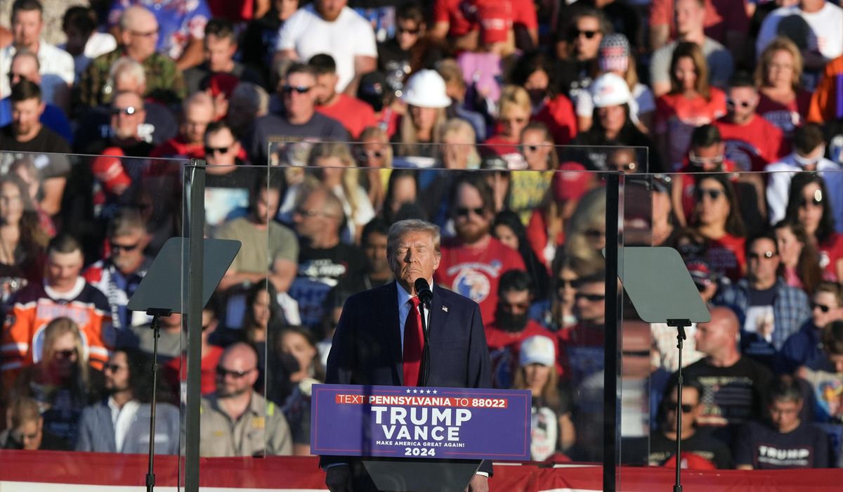 NextImg:Back in Butler, Trump says, ‘I will never yield — not even in the face of death itself’