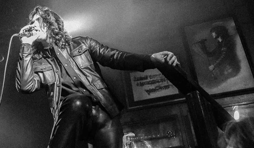 Jerad, lead singer of Strange Souls: The Doors Reimagined at the Whisky A Go Go.