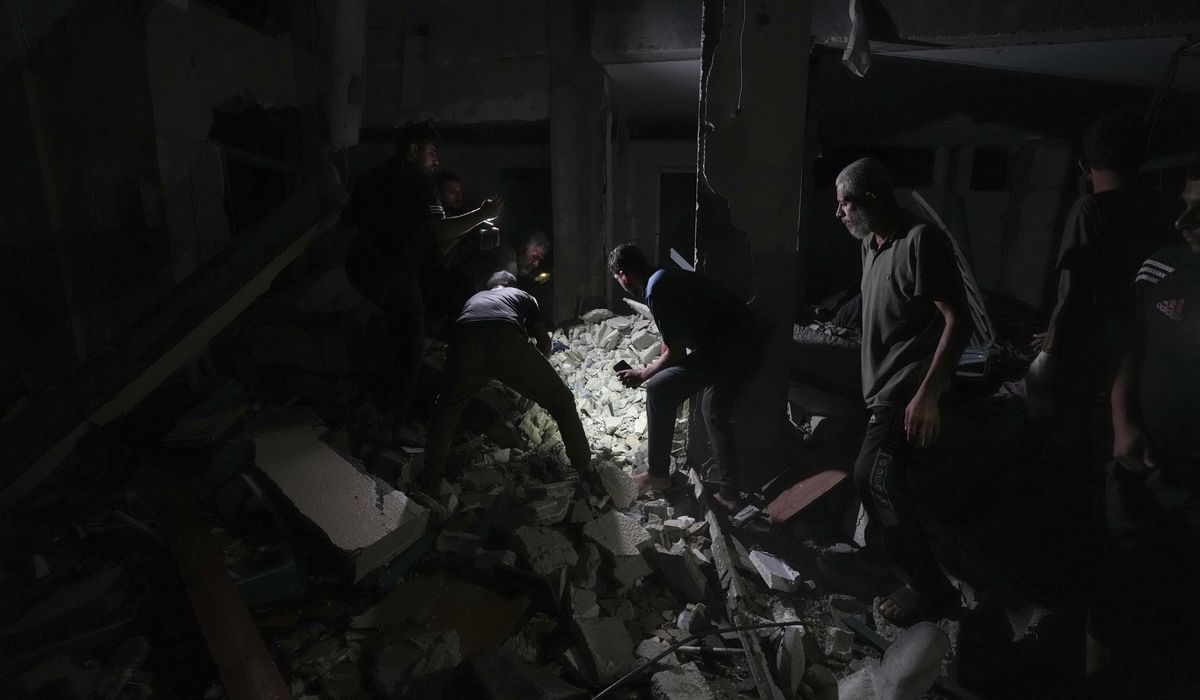 NextImg:A strike on a mosque kills 19 as Israel bombards northern Gaza and southern Beirut