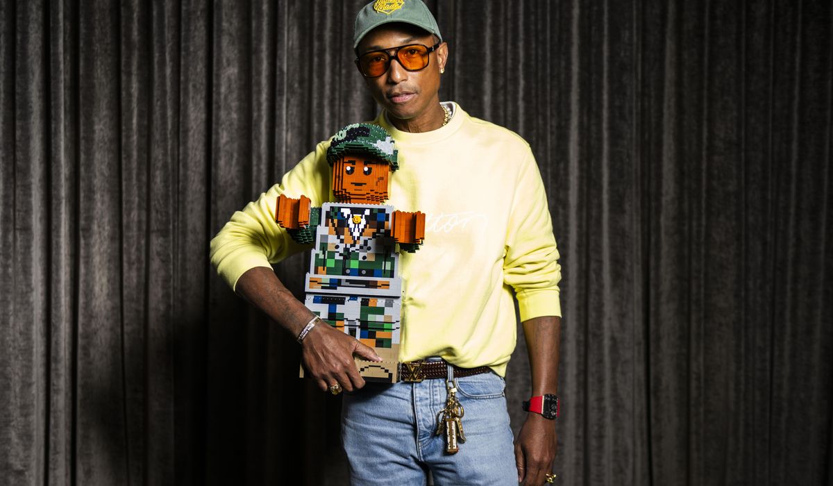NextImg:In ‘Piece by Piece,’ Pharrell finds Lego fits his life story