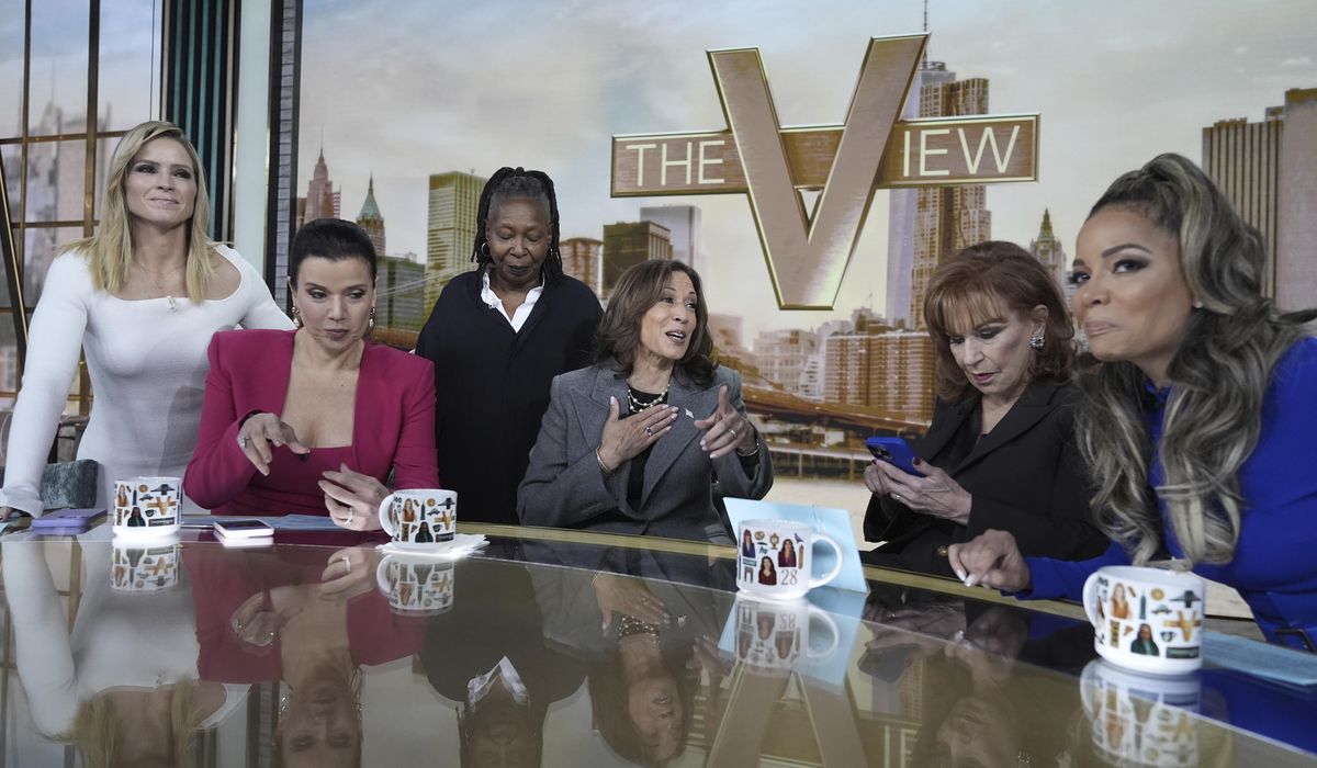 NextImg:Harris can’t point to anything she would have done differently than Biden in ‘The View’ appearance