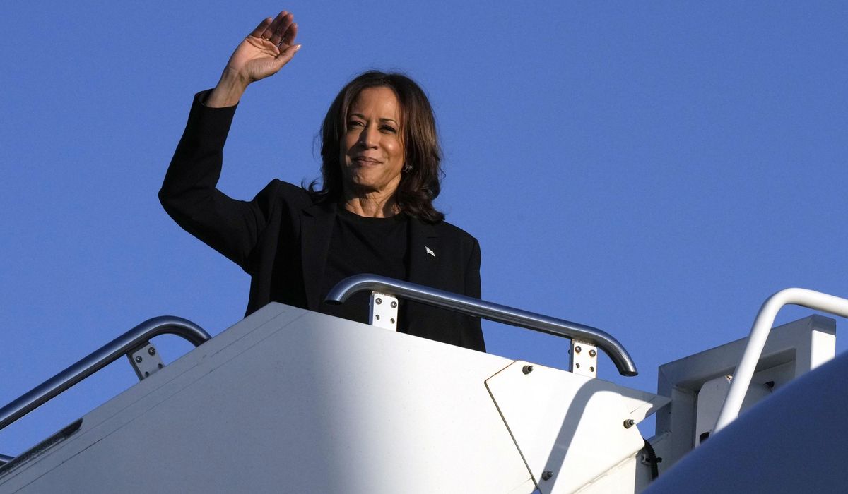 NextImg:Harris is still introducing herself as she sets out on a media tour with voting already underway