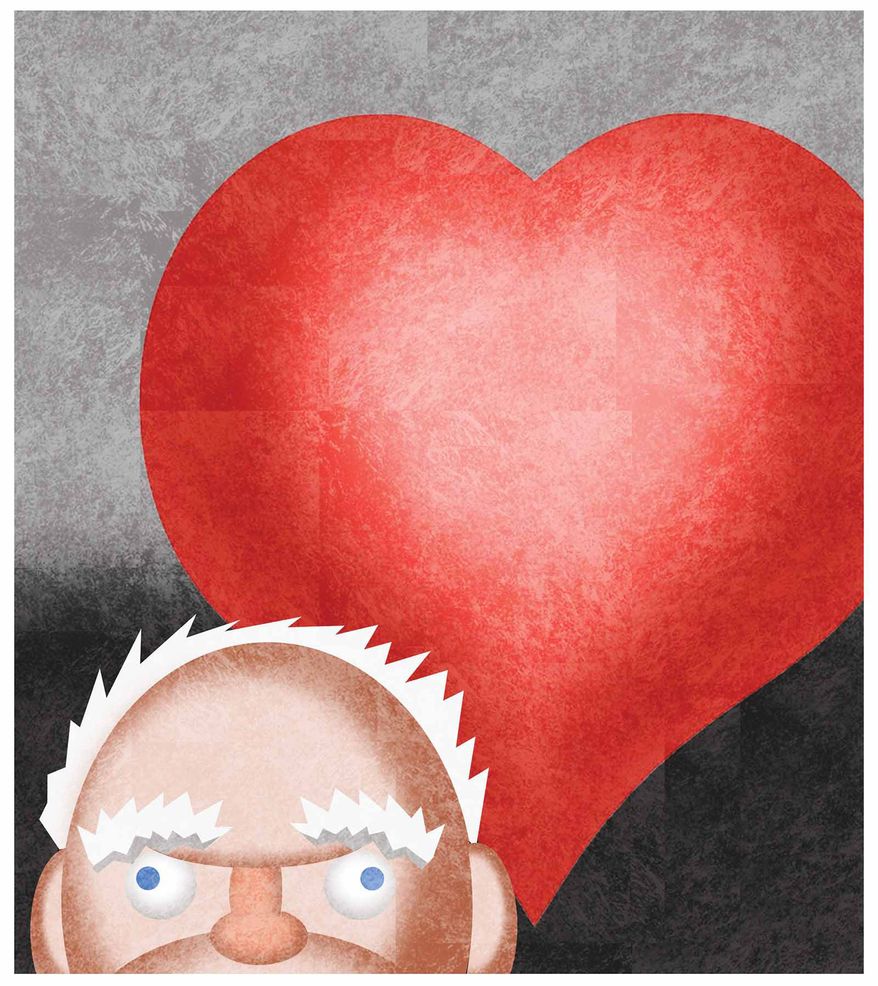 Tim Walz illustration by Alexander Hunter/The Washington Times