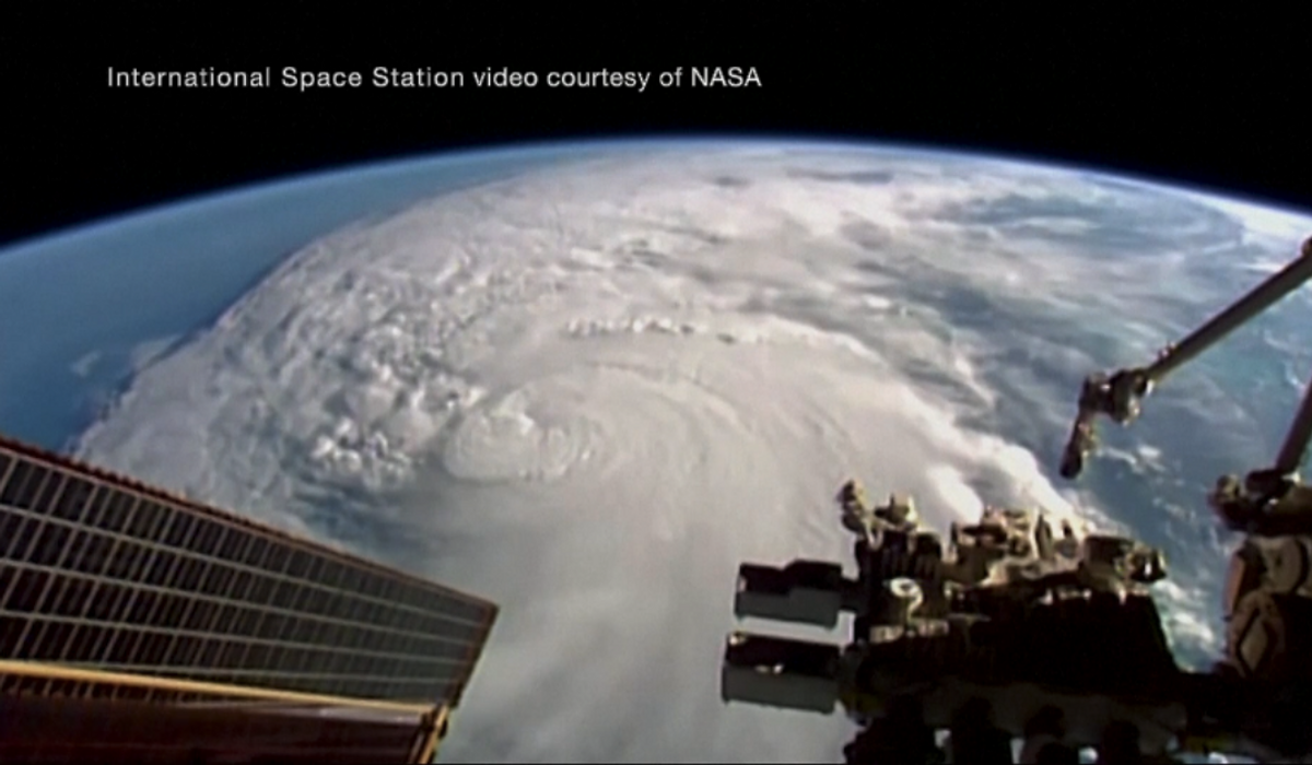 NextImg:WATCH: New views of Hurricane Milton from International Space Station