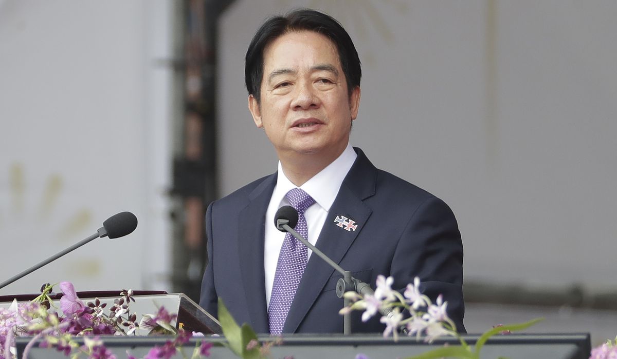 NextImg:Taiwanese President Lai Ching-te vows to resist Chinese threats to sovereignty in national address