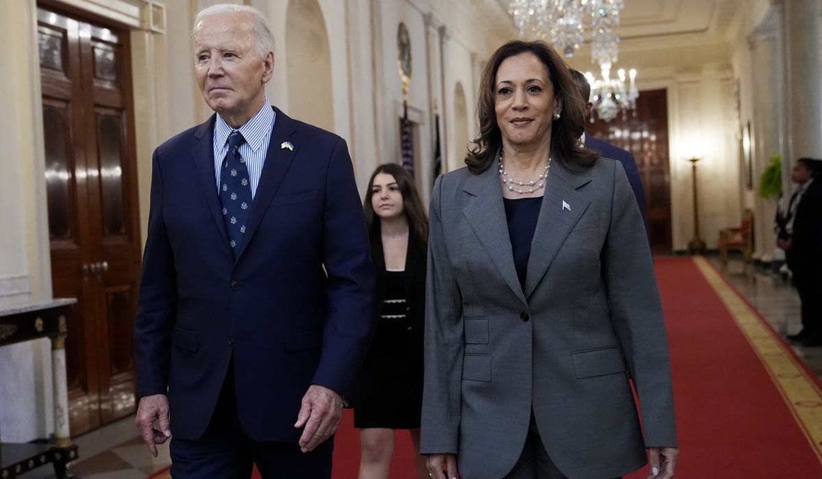 NextImg:President Biden keeps upstaging Kamala Harris, and it’s making Democrats anxious