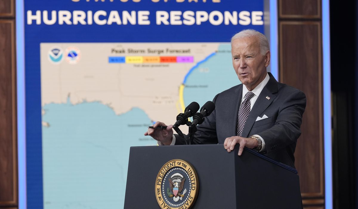 NextImg:Biden vents frustration at Trump during hurricane briefing: ‘Get a life’