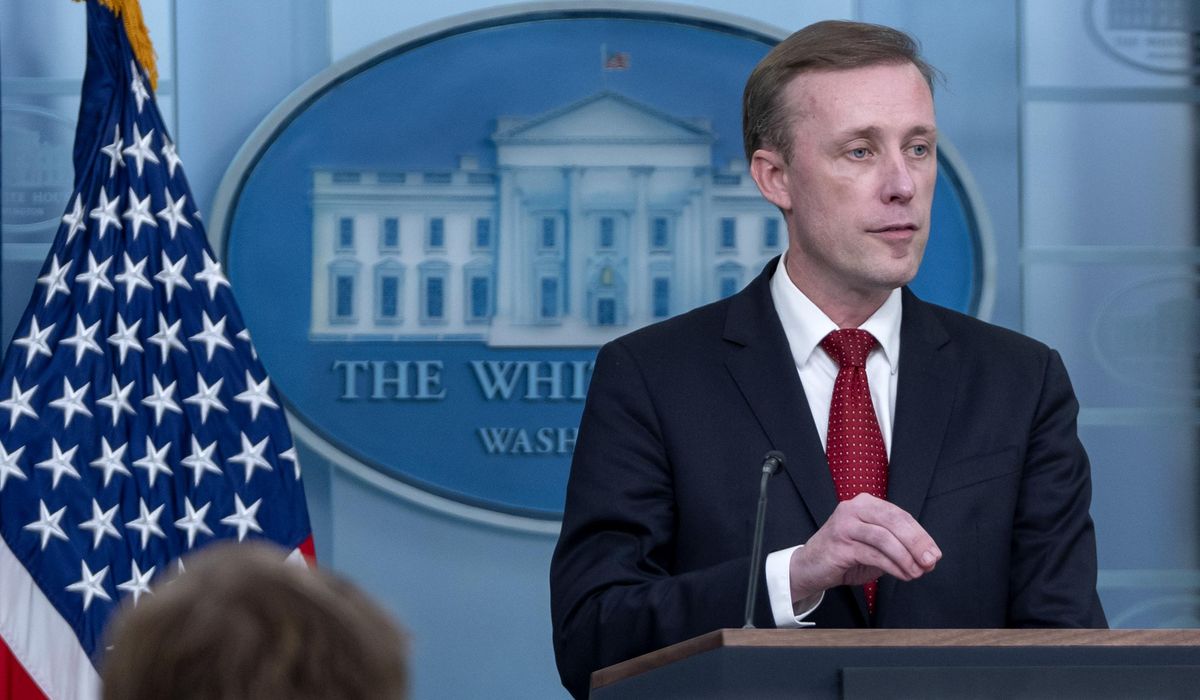 NextImg:National Security Adviser Jake Sullivan says FBI director needs to not be influenced by politics