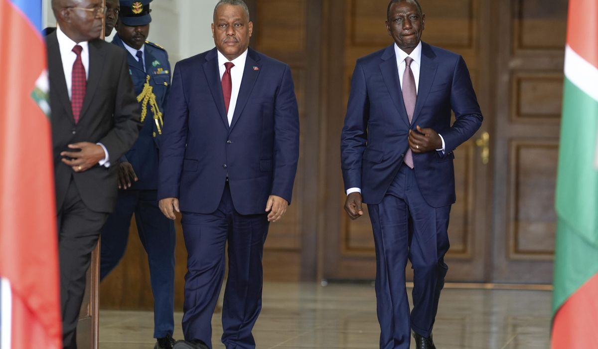 NextImg:Kenya and Haiti urge partners to boost support for peacekeeping mission amid a funding shortfall