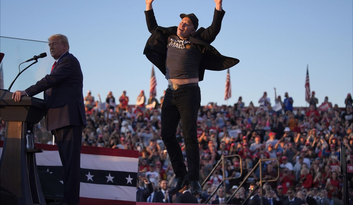 NextImg:Musk donates $75 million to his pro-Trump super PAC