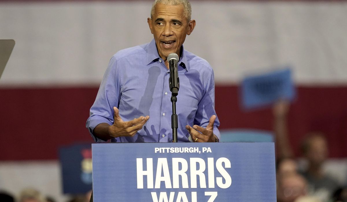 NextImg:Obama’s callout to Black men touches a nerve among Democrats. Is election-year misogyny at play?