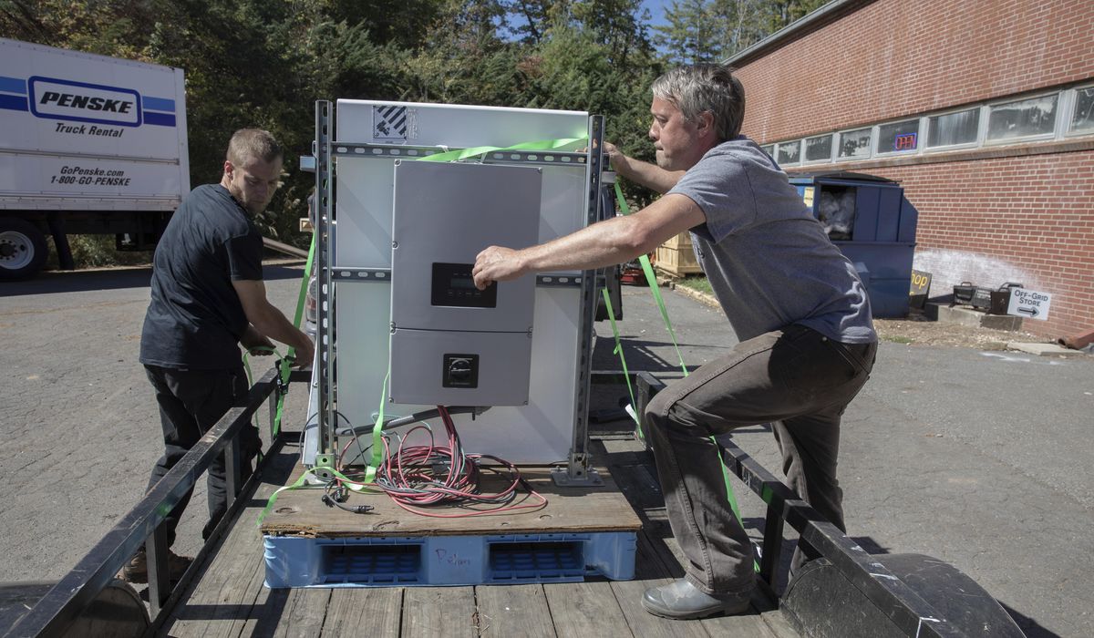 NextImg:Volunteers bring solar power to Hurricane Helene’s disaster zone