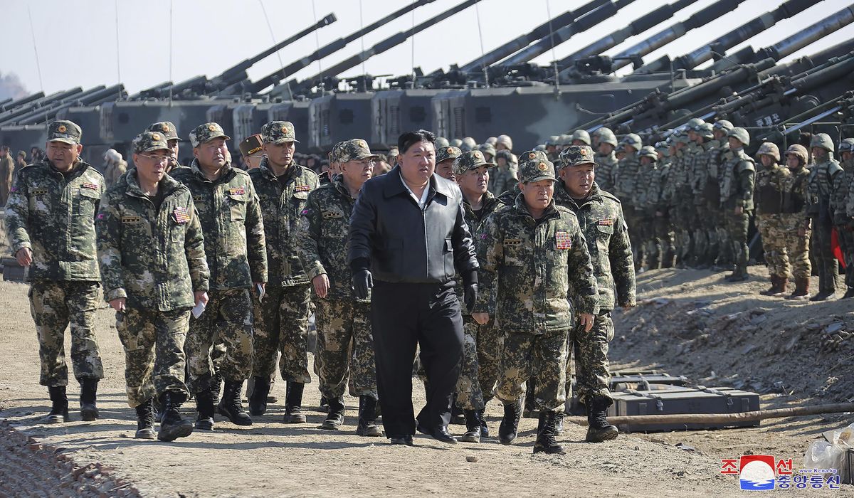 NextImg:North Korea says front-line units ready to strike South Korea if more drones appear
