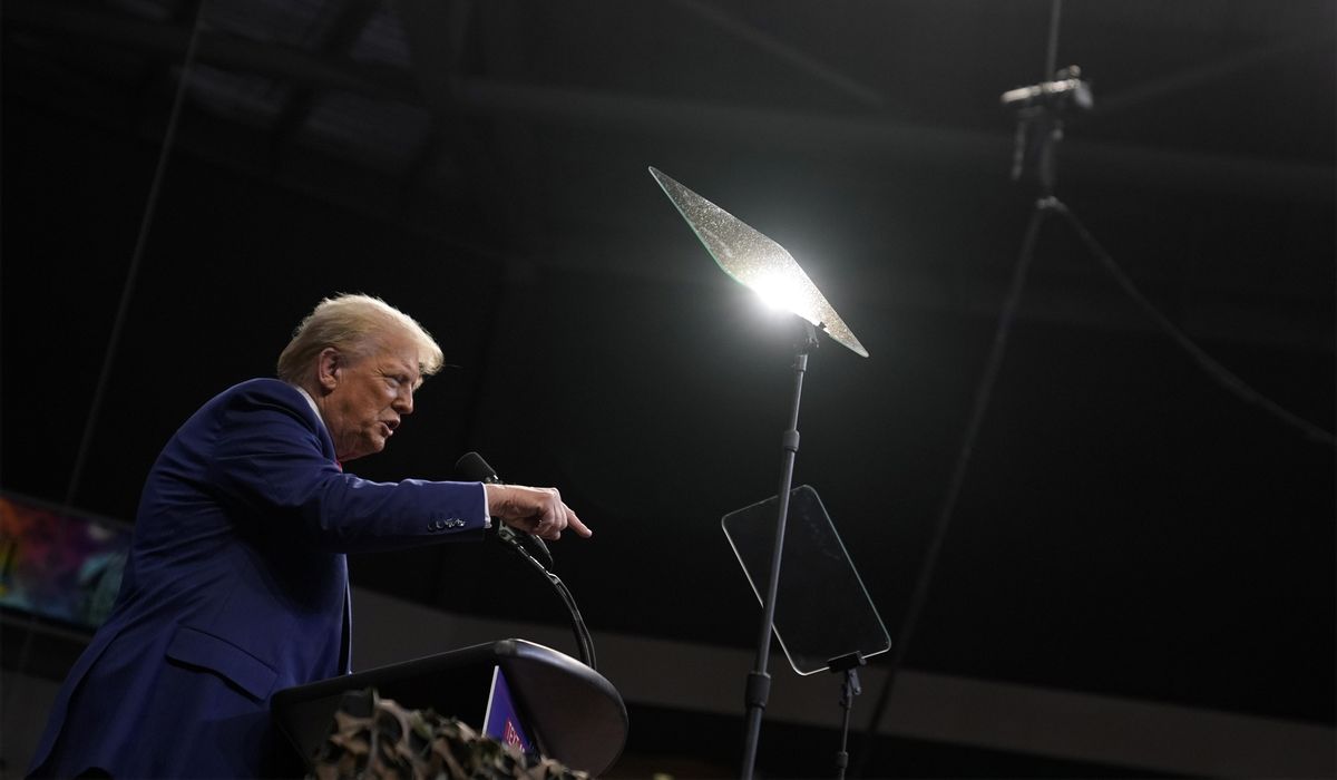 NextImg:Trump pencils in rally at Madison Square Garden in New York