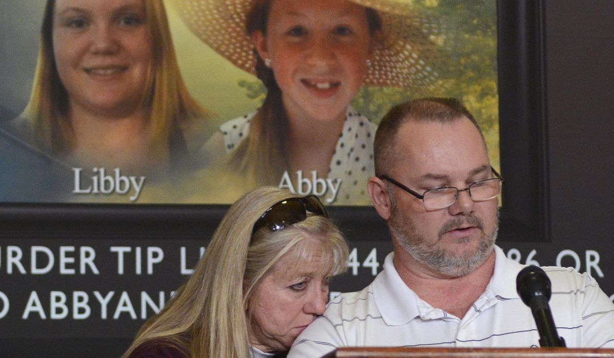 NextImg:Jury seated for Indiana trial of suspect in 2017 killings of 2 teen girls