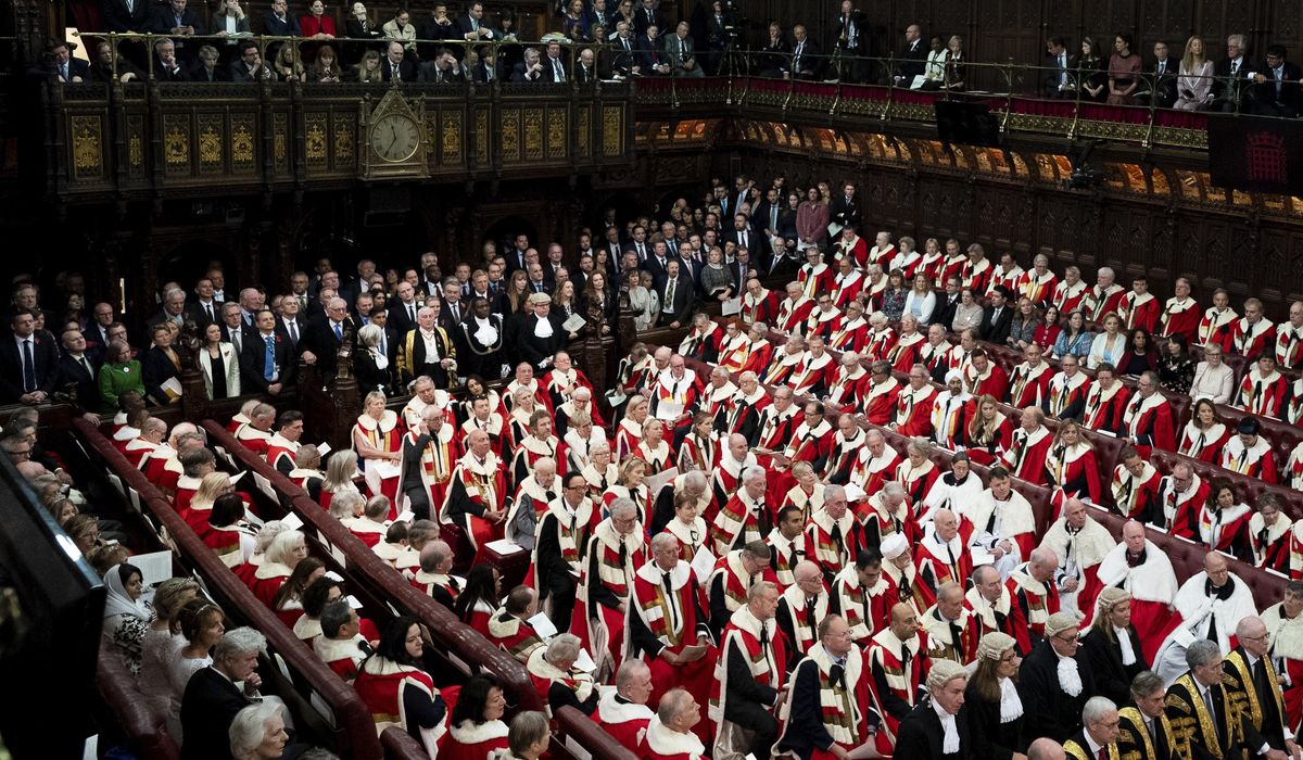 NextImg:Hereditary nobles have sat in Britain’s Parliament for centuries. Their time may be up