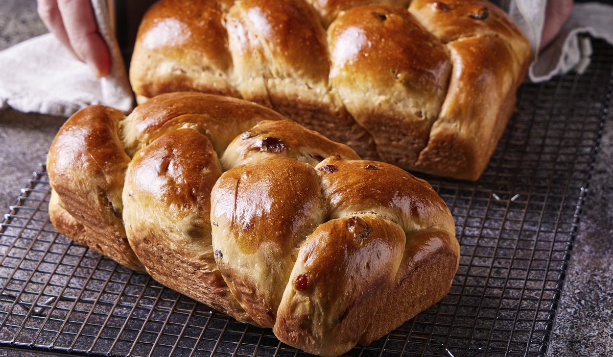 NextImg:A water roux keeps challah tender and fluffy