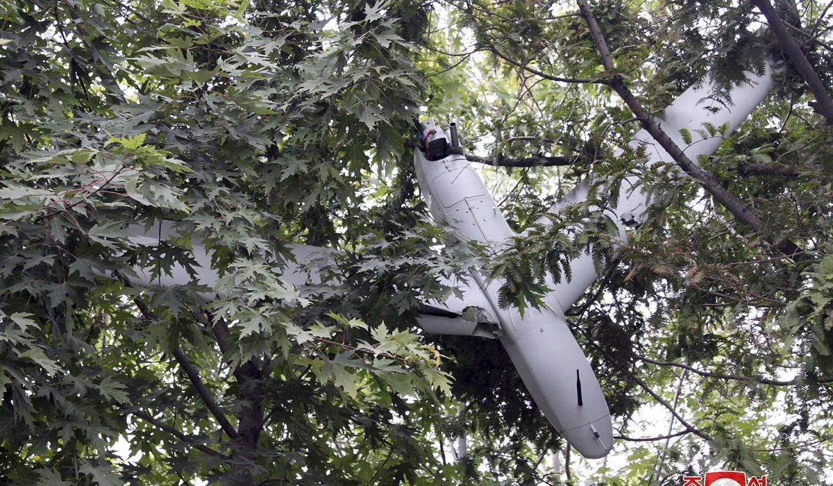 NextImg:North Korea says it discovered the remains of a South Korean drone in Pyongyang